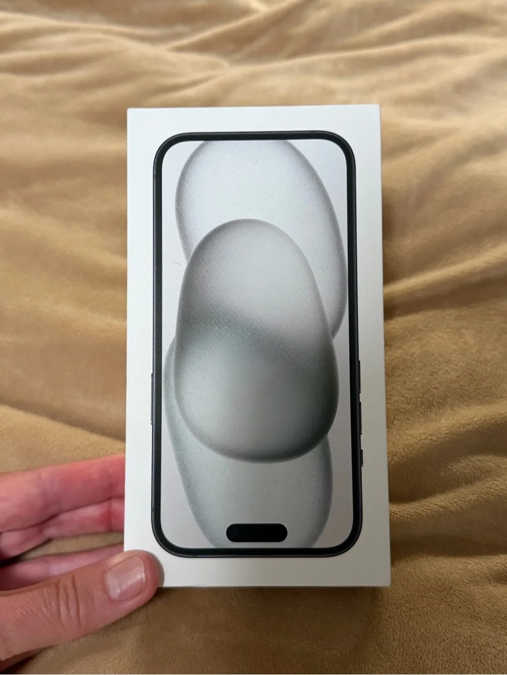 Apple iPhone 15 Box (256 GB Black)